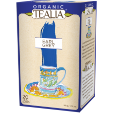 Tealia Organic Earl Grey (20 Envelope Tea Bags) 40g